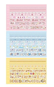 Amazon.com : ZDOLAKIDS 100 Rolls Kawaii Washi Paper Masking